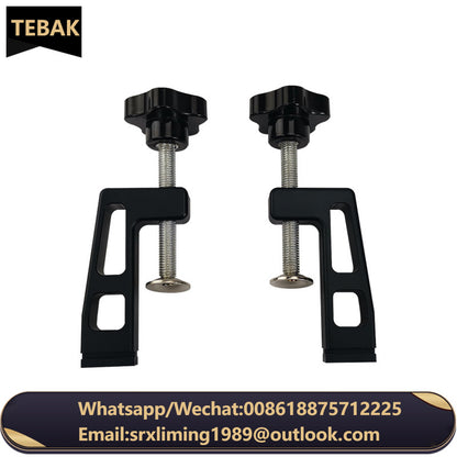 TEBAK W-09 45/70 Type Hold Down Clamps T Slide Tools Clamp for Fence Table Saw Jigs