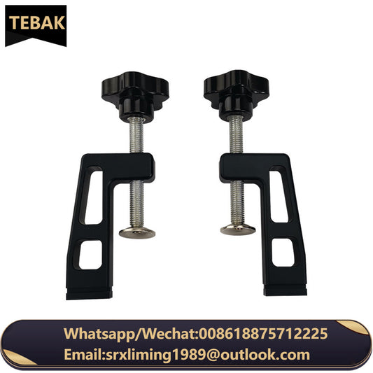 TEBAK W-09 45/70 Type Hold Down Clamps T Slide Tools Clamp for Fence Table Saw Jigs