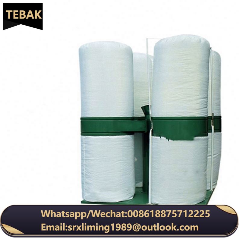 TEBAK XJ-48 Dust Collecting Vacuum Cleaner Dedusting Industrial Fabric Collecting Equipment Wood Chip Dust Collecting Equipment