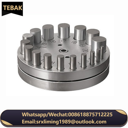 TEBAK Circular Disc Cutter Set Metalworking Equipment Pendant Punch Tool for Home Use Jewelry Shop Metal Gaskets Decals Jewelers
