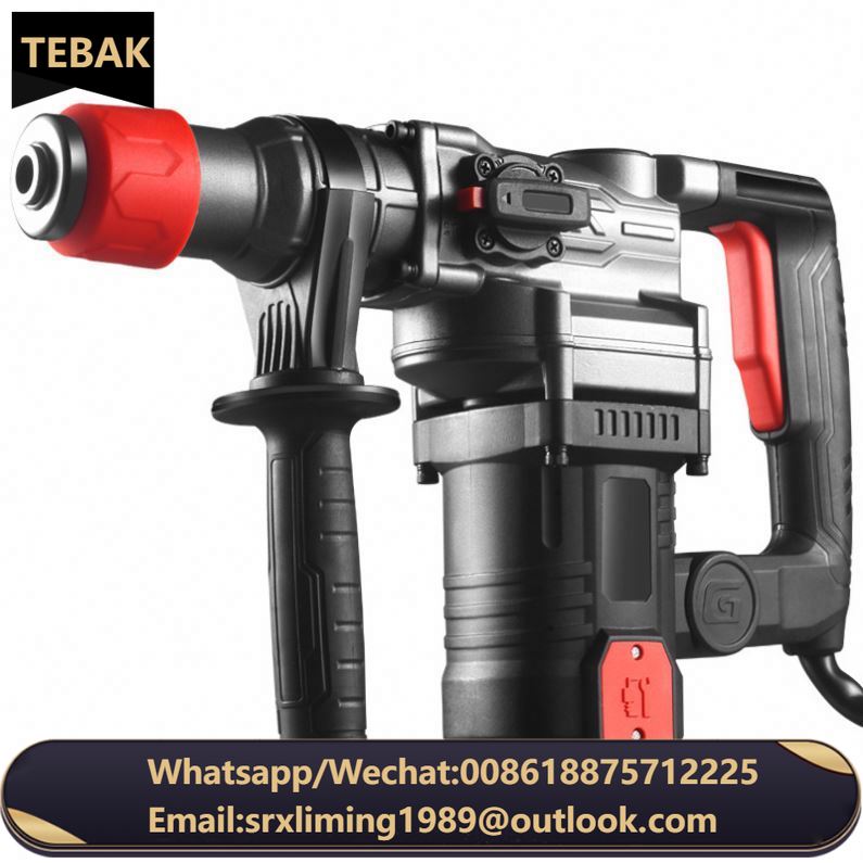 2200W Portable Cordless Impact Drill Set Unique Design Electric Rotary Hammer for Industrial Use Demolition Hammer Tool