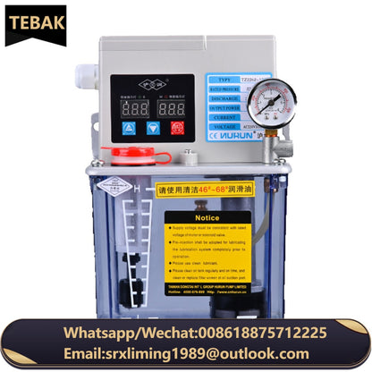 TEBAK China Centralized CNC Machinery Lubrication System Thin Oil PLC Controlled Pump for Machinery & Equipment