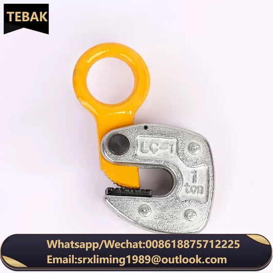 Welding Flip Crane L Crane 0.8T1.6T2.5T3.2T5T Flip Pliers Lifting Clamp Steel DFM Die Forging Steel Plate Lifting Tongs