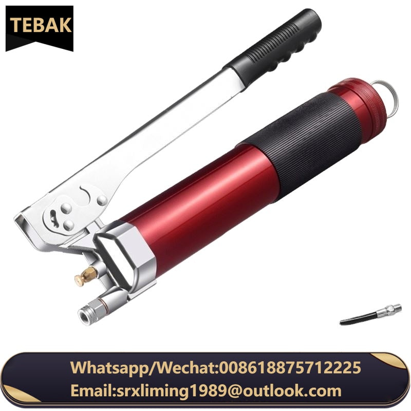 TEBAK Manual High Pressure Butter Machine with Butter Nozzle Oil Excavator Forklift Labor-saving Grease Grease Gun