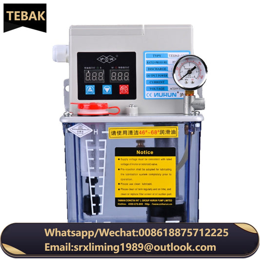 TEBAK China Centralized CNC Machinery Lubrication System Thin Oil PLC Controlled Pump for Machinery & Equipment