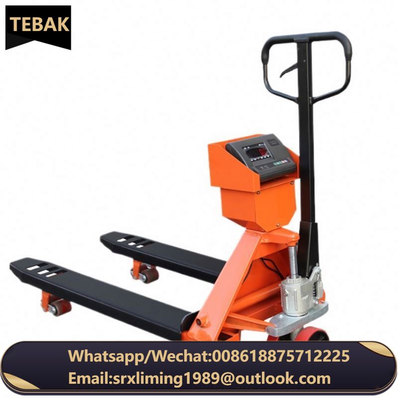 Factory Wholesale 2 Ton 3 Ton Customized Hydraulic Pump Integrated Hand Pallet Truck Jack with Electronic Scale