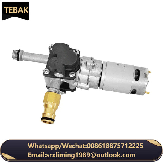 21V Pressure Washer Zinc Alloy Pump Head Plunger Portable Lithium Power Cleaner Accessories Car Washing Machine Pump Host