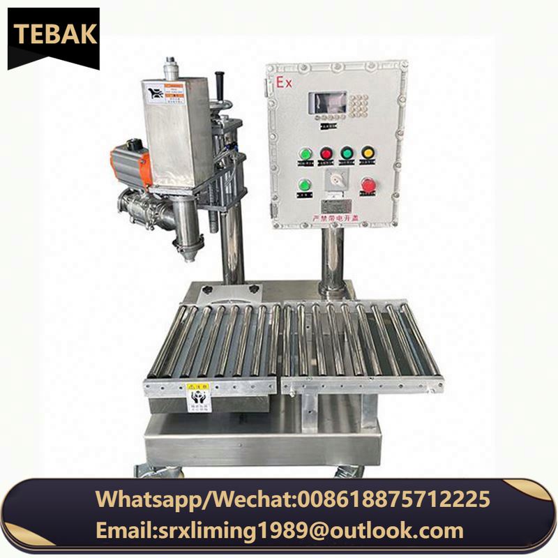 XSH-14 TEBAKFully Automatic Bleach Liquid/Engine/Edible Oil/Detergent Pails Anti-Corrosion Filling Machine