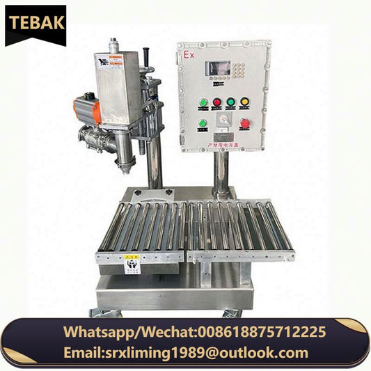 XSH-14 TEBAKFully Automatic Bleach Liquid/Engine/Edible Oil/Detergent Pails Anti-Corrosion Filling Machine