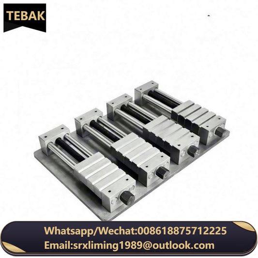 ANDUUK Custom Cnc Copper Fixture Multi-station Copper Fixture Multi-station Vise Flat Pliers Cnc Electrode Fixture