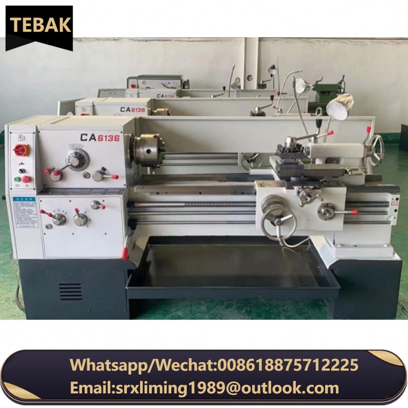 High Precision Horizontal CA6136 Metal Manual Lathe with Long Service Life and Stable Operation Supplied by Manufacturers