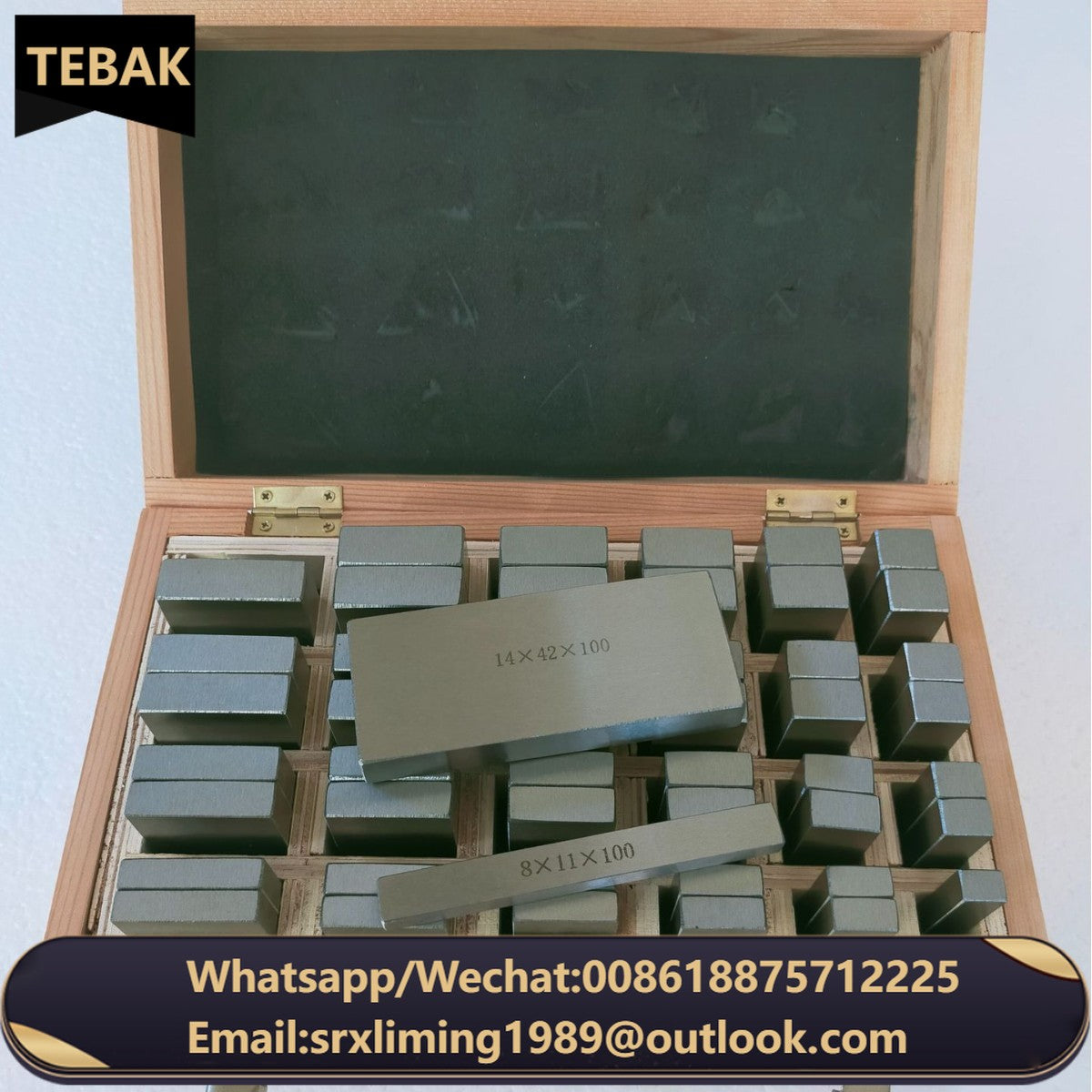 TEBAK Machine Tools Hot Sale Precision Parallel Block China Manufacture Milling Machine Tool