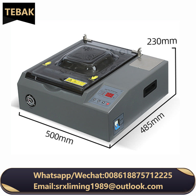 TEBAK Customized DZ-240B Mini Chicken Packing Machine Dry Fish Fruit Food Vacuum Sealer Machine