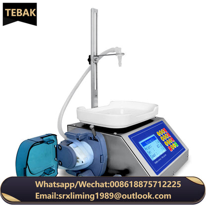 Semi Automatic Filling Machine Nail Polish/glue Diaphragm Pump Weighing Filling Machine Gel Viscous Liquid Filling Machine