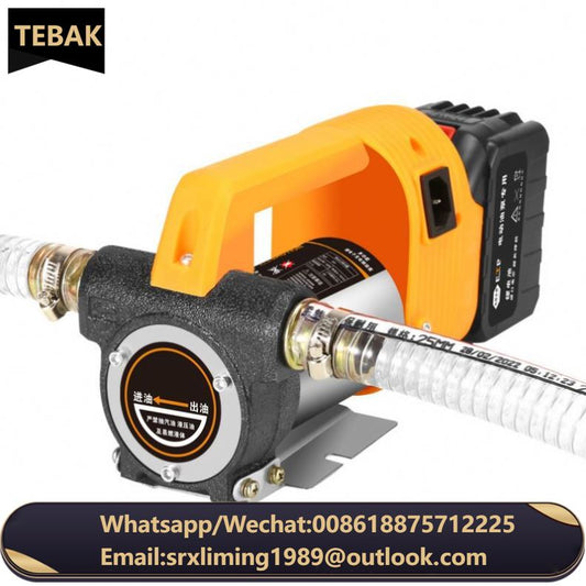 New Orange 24v High Flow Electric Self-priming diesel Circulation Pump Electric Fuel Pump 12v Vacuum Pump Oil