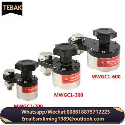 200A/300A/600A Strong Magnetic Large Suction Welding Head 70kg Magnetic Ground Clamp for Mig Welding
