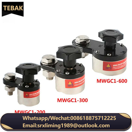 200A/300A/600A Strong Magnetic Large Suction Welding Head 70kg Magnetic Ground Clamp for Mig Welding