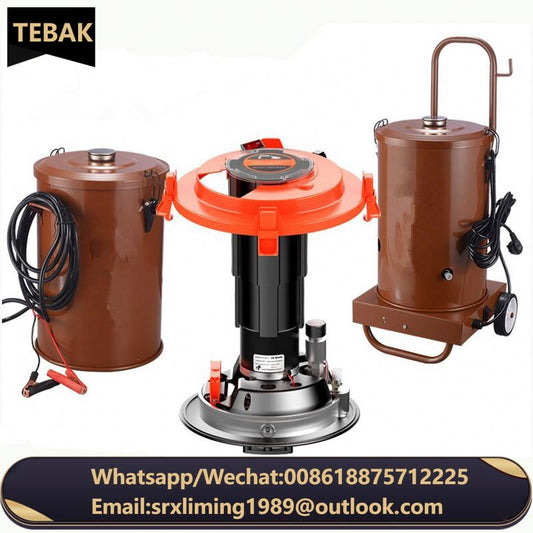 Tebak 24V 880W Electric Grease Machine Outlet Gun Lubrication Pump High Pressure Bucket Grease Machine 24v Electric Grease Pump