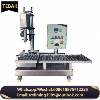 XSH-11 TEBAK Factory Supply Plastic Bucket Weighing Filling Equipment  Weigher Filling Machine