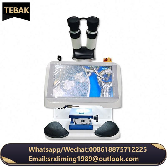 TEBAK CCD Control System Jewelry Spot Welding Machine ND YAG Laser Touch Screen 60W 100W 150W 200W MINI Laser Soldering