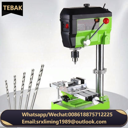 Industrial Laser Bench Drill Press Stand With 4 Inch Cross Bench Pliers Drilling Machine  Mini Bench Drilling Machine