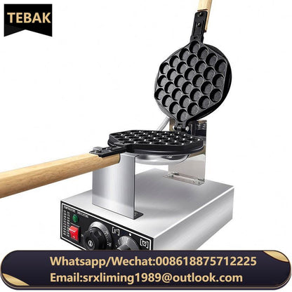 Factory Price Egg Waffle Maker Electric Bubble Egg Waffle Machine Commercial Egg Ball Waffle Maker Machine