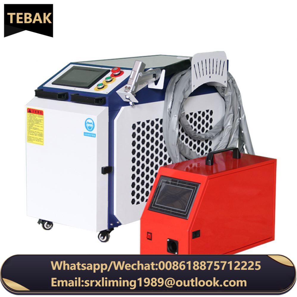 TEBAK XY-13 Automatic Wire Feed Multi-angle Handheld Laser Welder Metal Welding Machine Equipment Beautiful Weld Seam Fast Speed