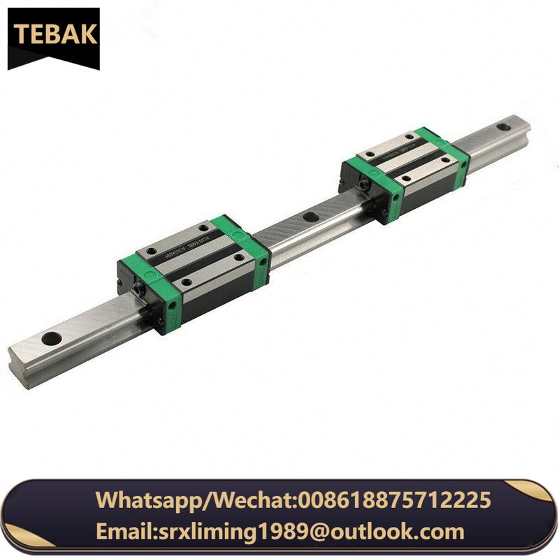 TEBAK D-27 HGH15 20 25 30 CA CC CNC Machine Linear Guide Slider HGW HGR Linear Guide Block Linear Motion Bearing