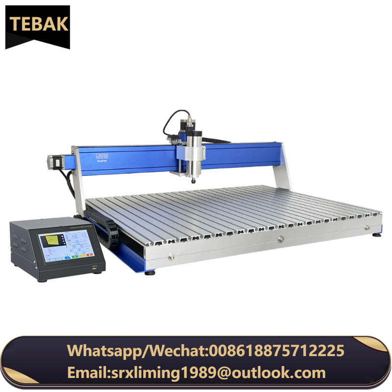 TEBAK JY-08 Air Cooling C6090 CNC Engraving Machine Off-Line Control Only 3axis Touch Screen 800/1500W Engraving Machine