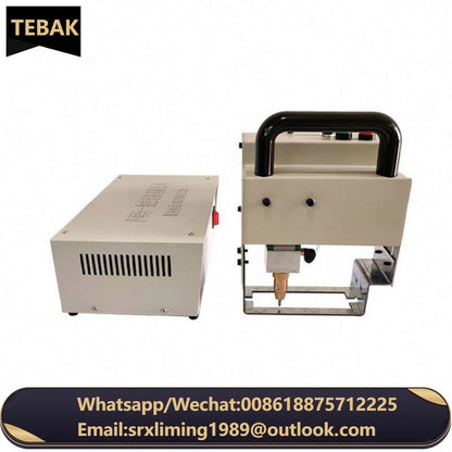 TEBAK XY-03 Handheld Portable Dot Peen Pin Marker: a Marking Machine for VIN, Chassis Numbers, Logos, and Car Metal Molds.