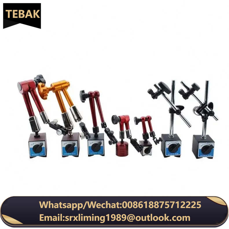 Adjustable Magnetic Stand with Fine Adjustment Arm for Dial Indicator Gauge Magnetic Base Holder
