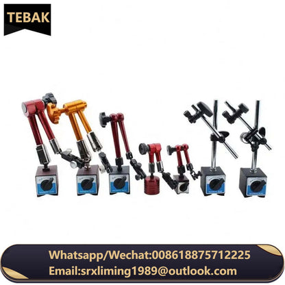 Adjustable Magnetic Stand with Fine Adjustment Arm for Dial Indicator Gauge Magnetic Base Holder
