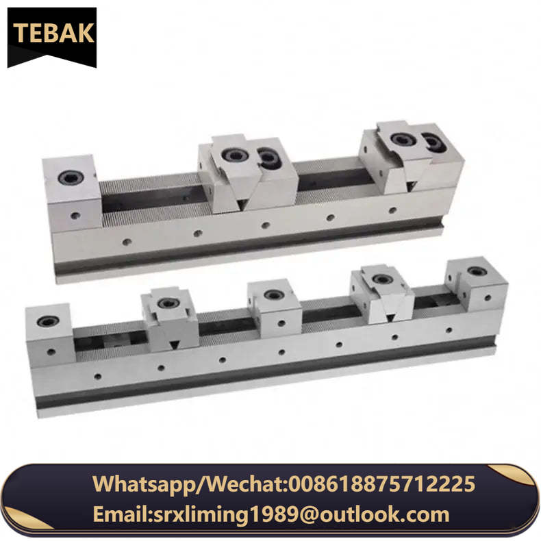 KSD50-500-4FD Cheap Precision Versatile Multi Clamping Adjustable Multiple Line up Vise Rail System for Cnc Machine