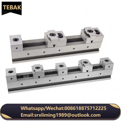 KSD50-500-4FD Cheap Precision Versatile Multi Clamping Adjustable Multiple Line up Vise Rail System for Cnc Machine