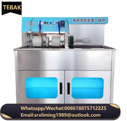 Fully Automatic Semi-Automatic Leather Shoes Washin Commercial Stainless Steel Fully Automatic Sports Shoes Washing Equipment