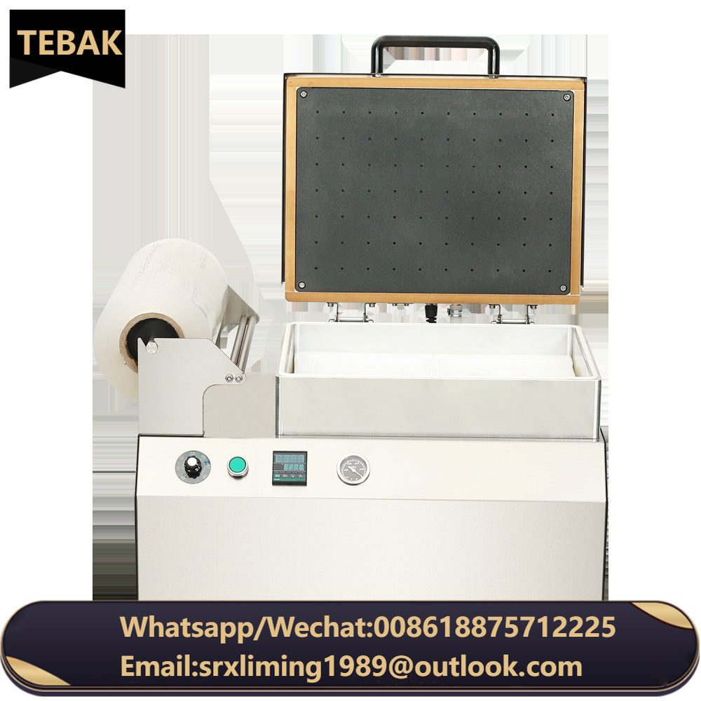 TEBAK Customized fresh Meat Vacuum Skin Packaging Machine DVP-160 Factory Price Fish Tray Vacuum Skin Packing Machine