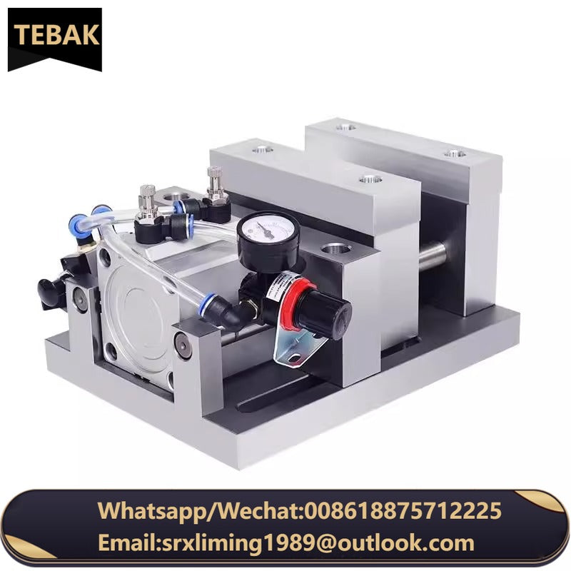 MADE in CHINA 150mm Wide Pneumatic Air Vise with 0.01mm Accuracy  Customized Support