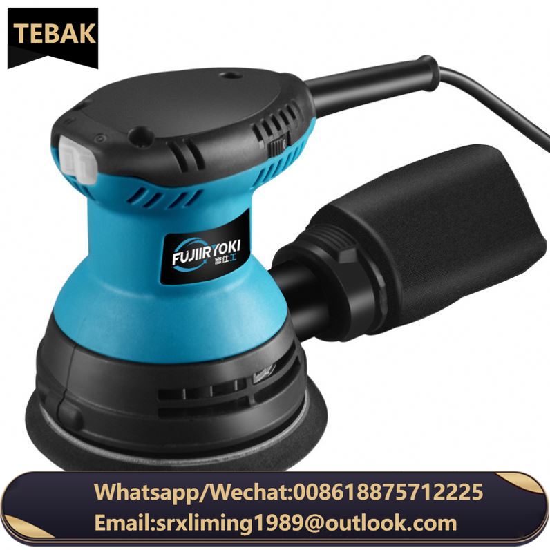 Tebak Model 6406 125mm 320W With Variable-speed 220V Electric Sanding Machine Orbital Sander Machine for Wood Working