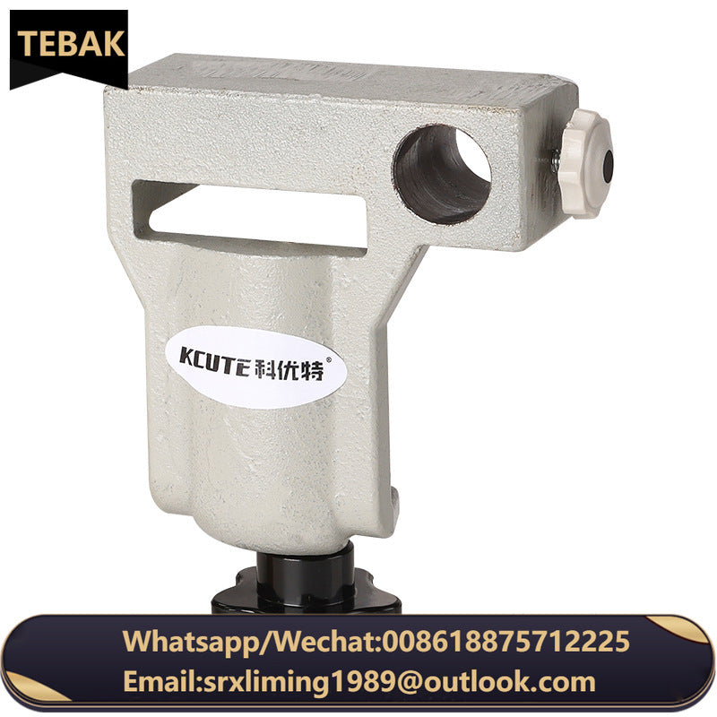 TEBAK Punch-free Metalworking Table Wooden Stopper Mobile Clamping Bench Vise for Holding Die Maintenance Gold Beating Tools