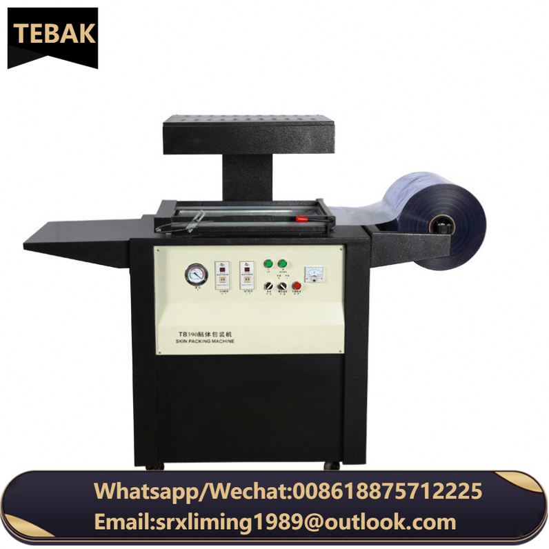 TEBAK Multifunction Automatic Blister Card Vacuum Skin Hardware Fittings Heat Sealing Pvc Cardboard Packaging Machine