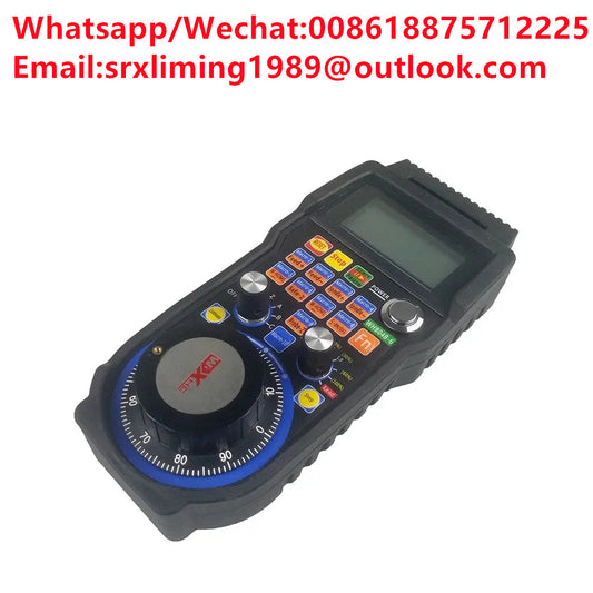 WHB04B-4 WHB04B-6 CNC Wireless 4/6axis Mach3 MPG Pendant Handwheel For MITSUBISHI FANUC LNC SYNTEC System