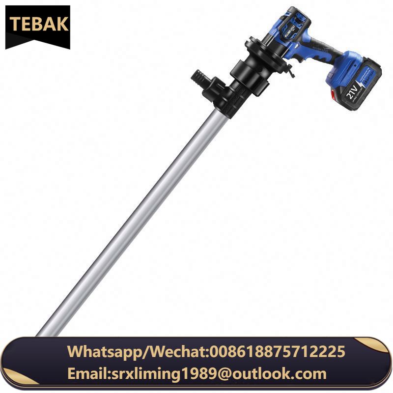 Li Battery Drum Barrel Oil Diesel Fuel Water Transfer Pump Electric Power Barrel Pump Machine Electric Water Pump 12v