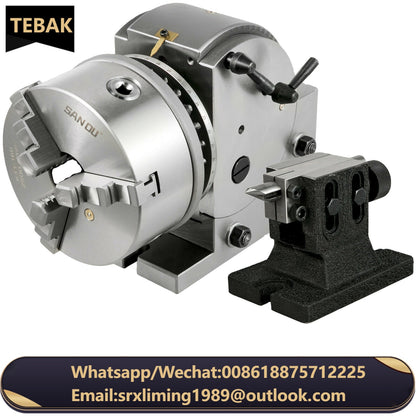 TEBAK Hot Sale Dividing Head BS0 BS1 Semi Universal Dividing Head