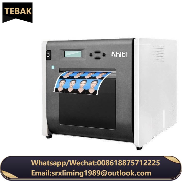 TEBAK P525L YMCO Heat Sublimation Type Photo Printer Photo Printing Machine