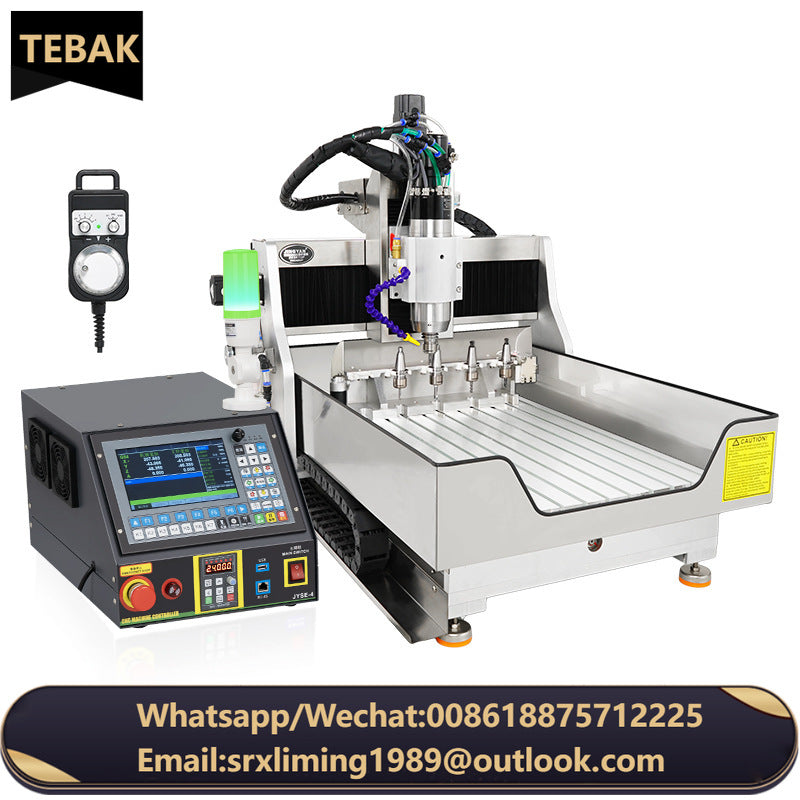 TEBAK JY-19 Wood CNC Router Engraver Industrial Engraving Machine 6040 1.5kw 2.2kw Milling Machine