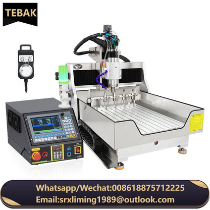 TEBAK JY-19 Wood CNC Router Engraver Industrial Engraving Machine 6040 1.5kw 2.2kw Milling Machine
