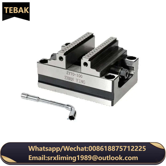 Precision CNC Vise Four Axis Five Axis Turntable Fixture Self Centering CNC Machining Center Concentric Flat Nose Pliers