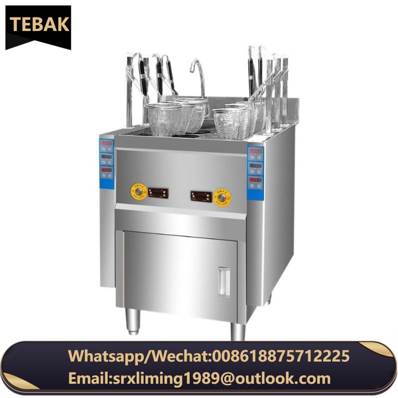 Noodle Boiler Boiler Six-pot Pasta Cooker Basket Electric Pasta Cooker Noodle Cooking Machine Snacks Cooker Cooking Equipment