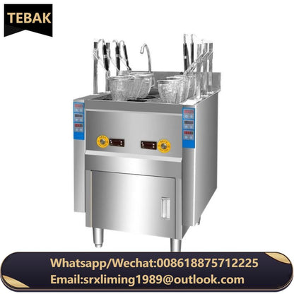 Noodle Boiler Boiler Six-pot Pasta Cooker Basket Electric Pasta Cooker Noodle Cooking Machine Snacks Cooker Cooking Equipment