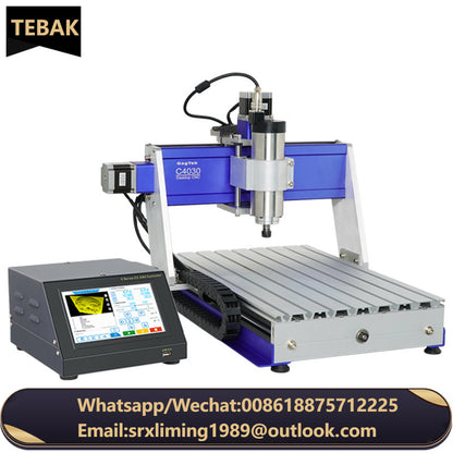 TEBAK JY-09 Touch Screen Off-line Control System C2520 C3030 C4030 C4060 3Axis 800W 1.5KW CNC Engraving Carving Machine